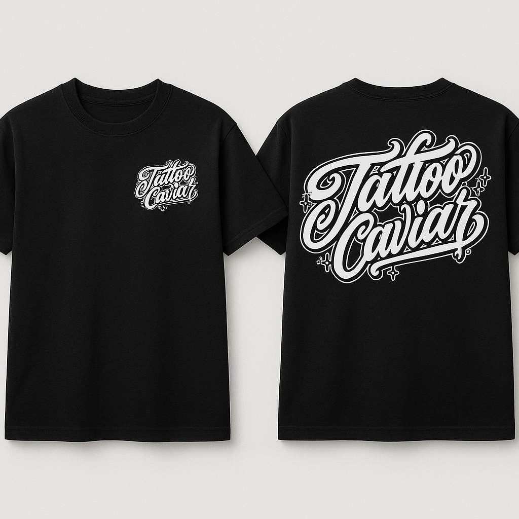 Tattoo Caviar Signature Tee (White Print)